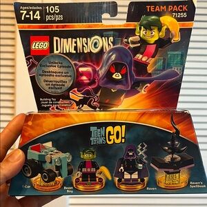 LEGO Dimensions Teen Titans Go! Team Pack with Red, Yellow, and Black